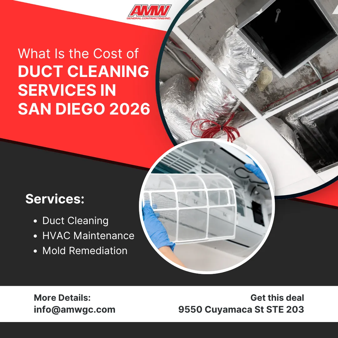 duct cleaning services in San Diego.