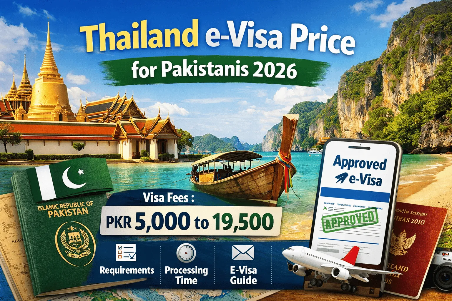 Thailand e-Visa Price for Pakistanis 2026 – Complete Guide