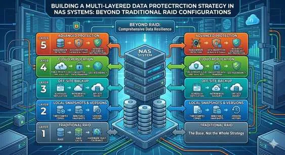 Building a Multi-Layered Data Protection Strategy in NAS Systems Beyond Traditional RAID Configurations