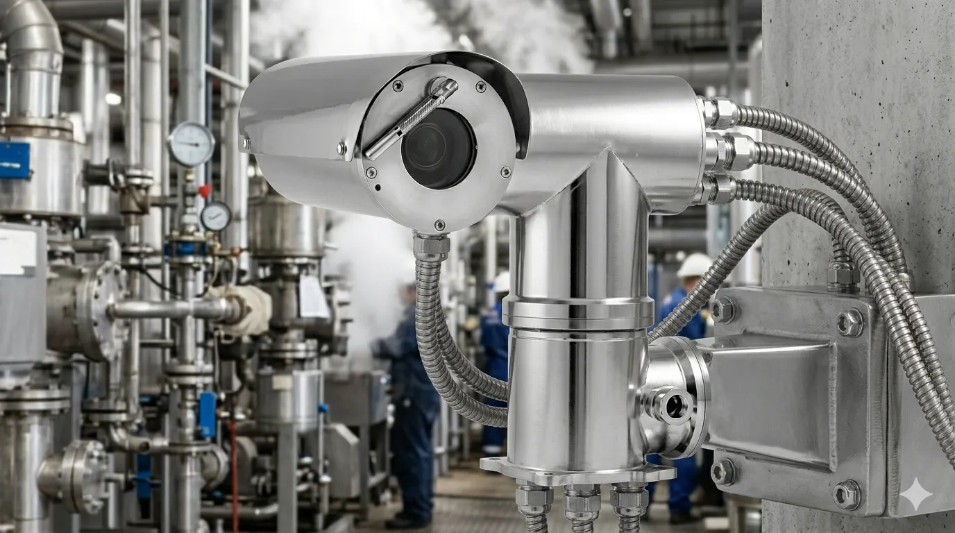How Explosion-Proof PTZ Cameras Enhance Safety in Automotive Manufacturing Plants