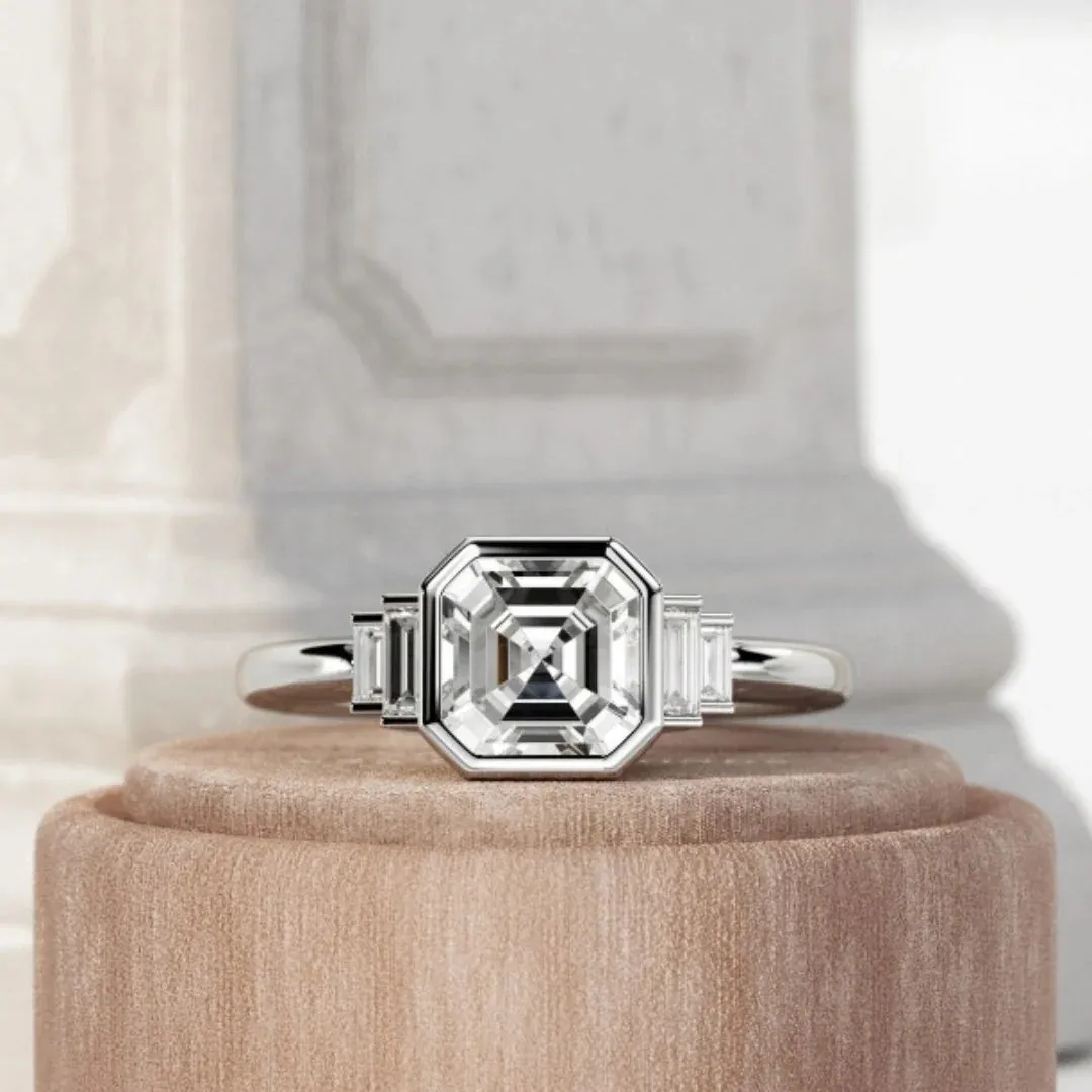 Square Cut Engagement Ring: A Perfect Blend of Modern Style and Timeless Beauty