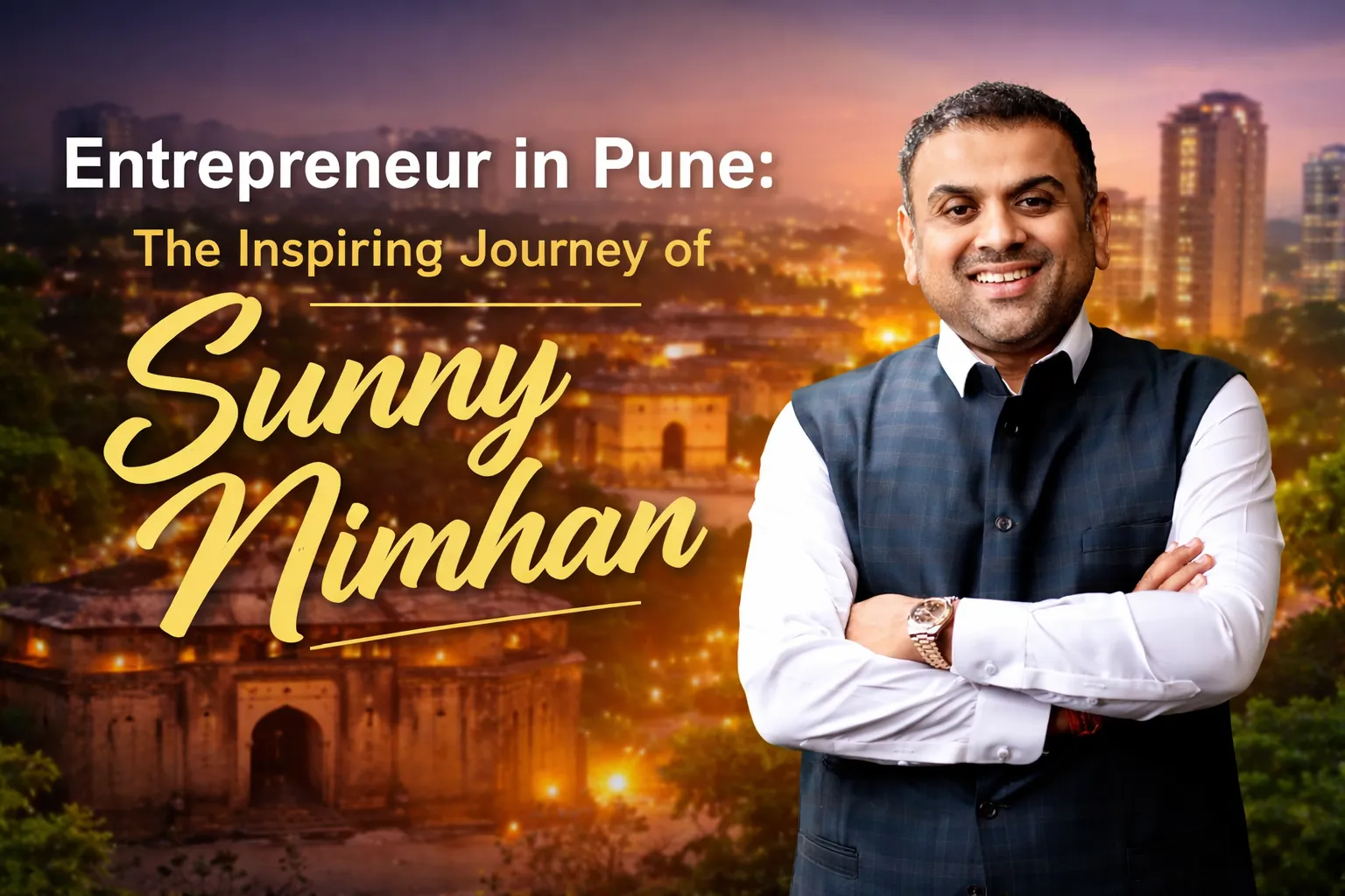 Entrepreneur in Pune Supporting Growth | Sunny Nimhan