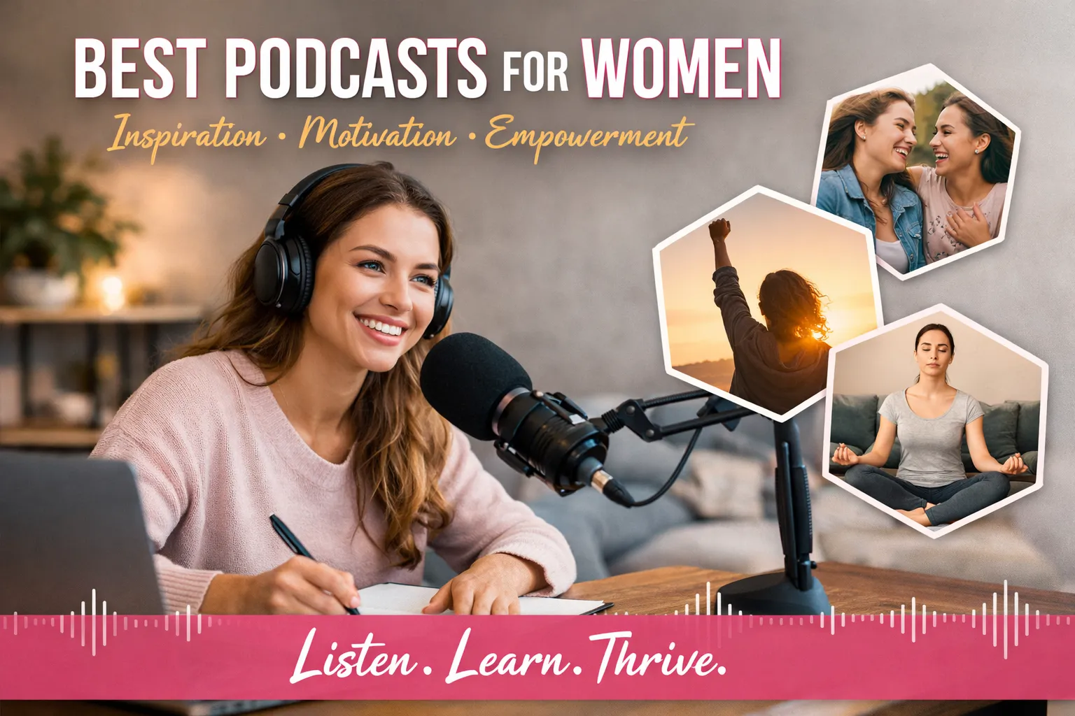 Best Podcast for Women: Top Inspirational, Motivational & Popular Shows to Listen To
