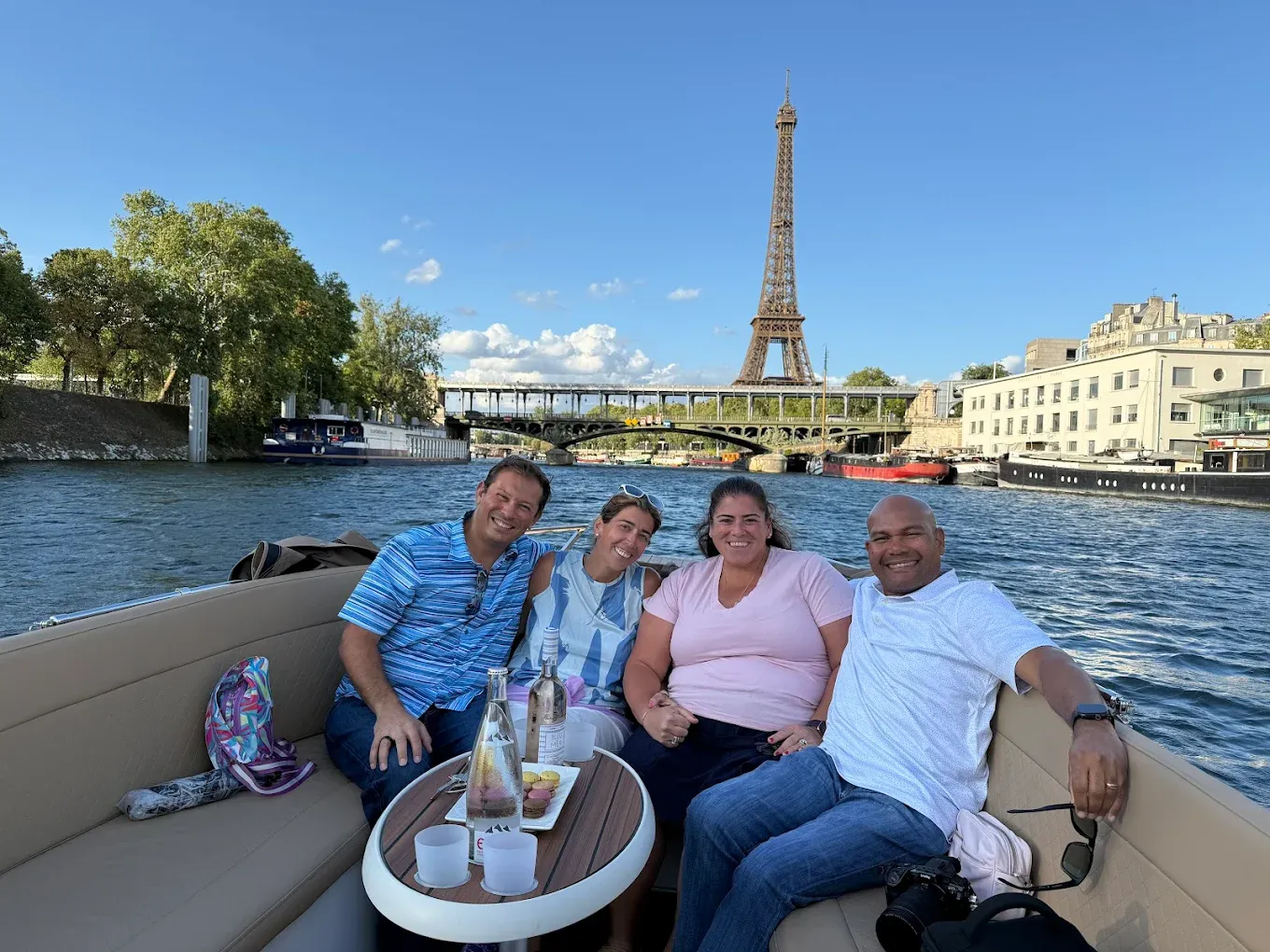 A Gentle Journey Through the Water on a Small Boat Tour