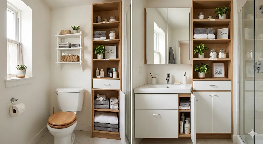 Space-Saving Bathroom Cabinet Solutions for Small Bathrooms