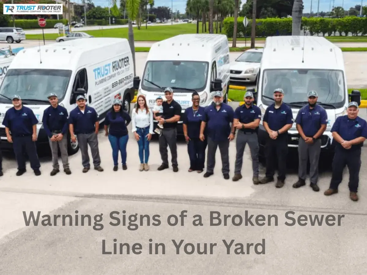 5 Warning Signs of a Broken Sewer Line in Your Yard