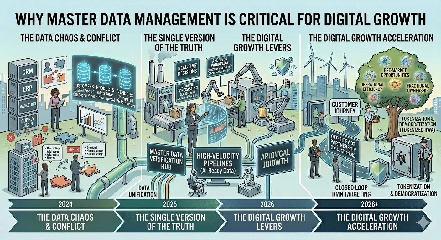 Why Master Data Management Is Critical for Digital Growth