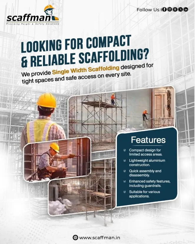 Aluminium Scaffolding Services in Bangalore – Scaffman