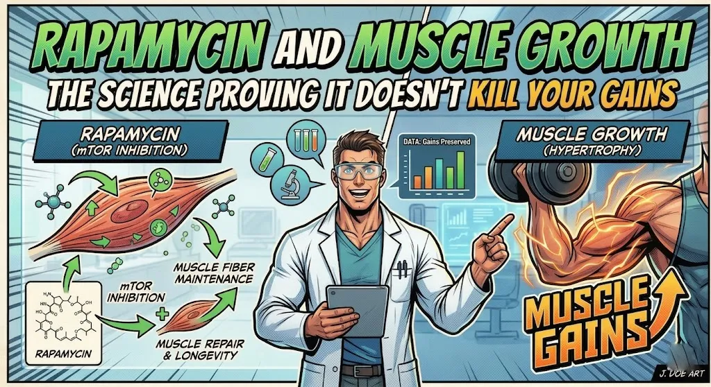 Rapamycin and Muscle Growth: The Science Proving It Doesn't Kill Your Gains