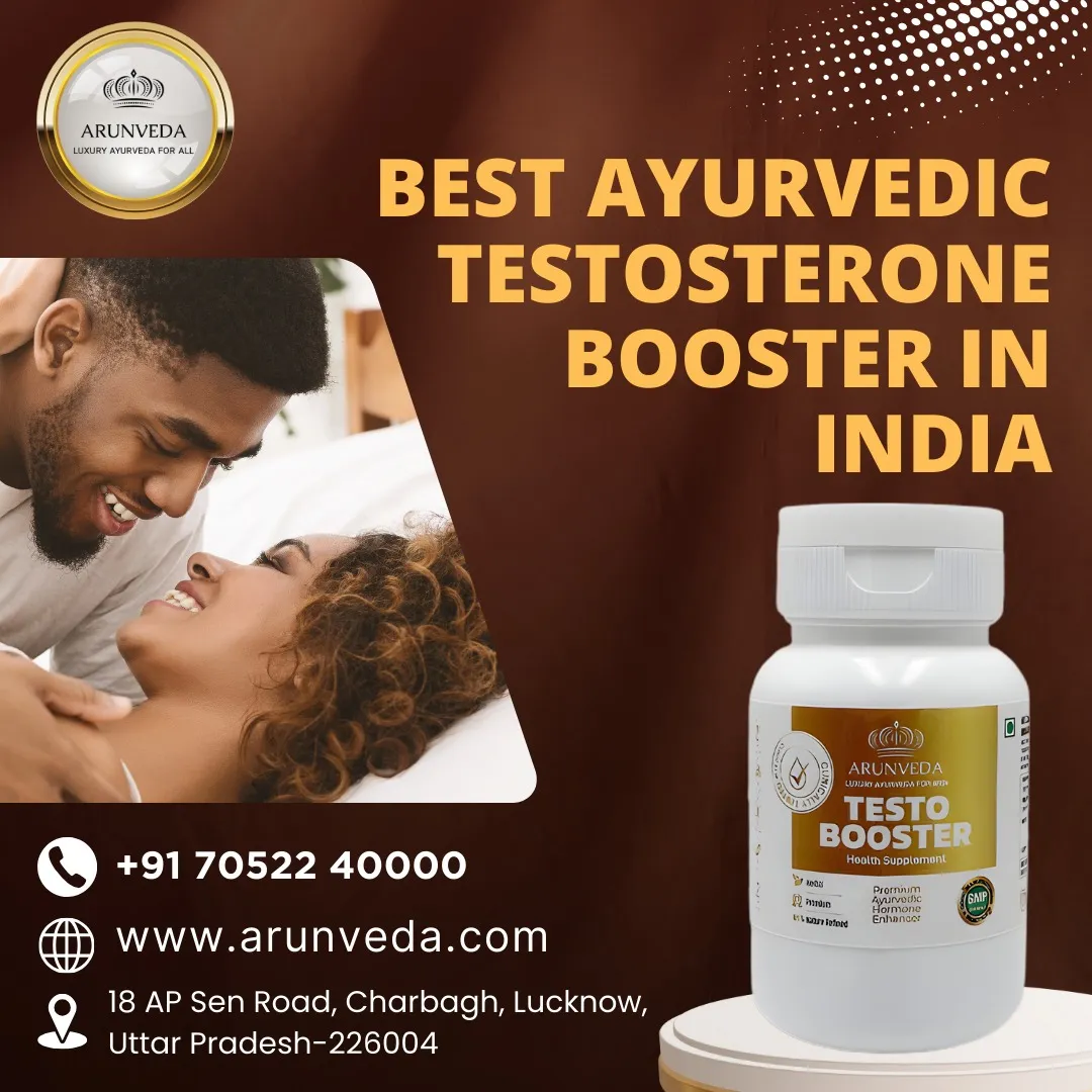 Best Ayurvedic Testosterone Booster in India – Natural Strength with Arunveda