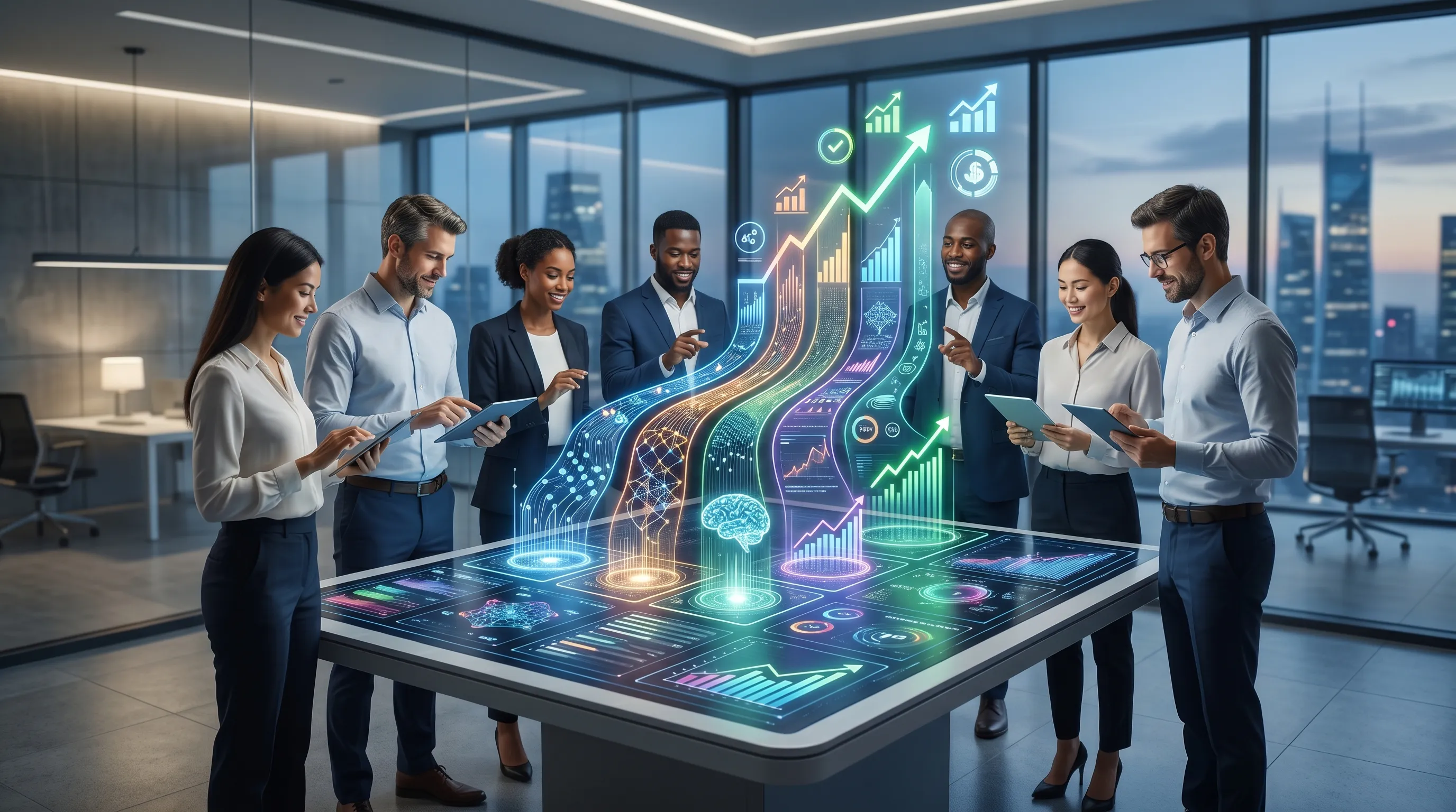 From Automation to Intelligence Custom AI for Mid-Market Growth