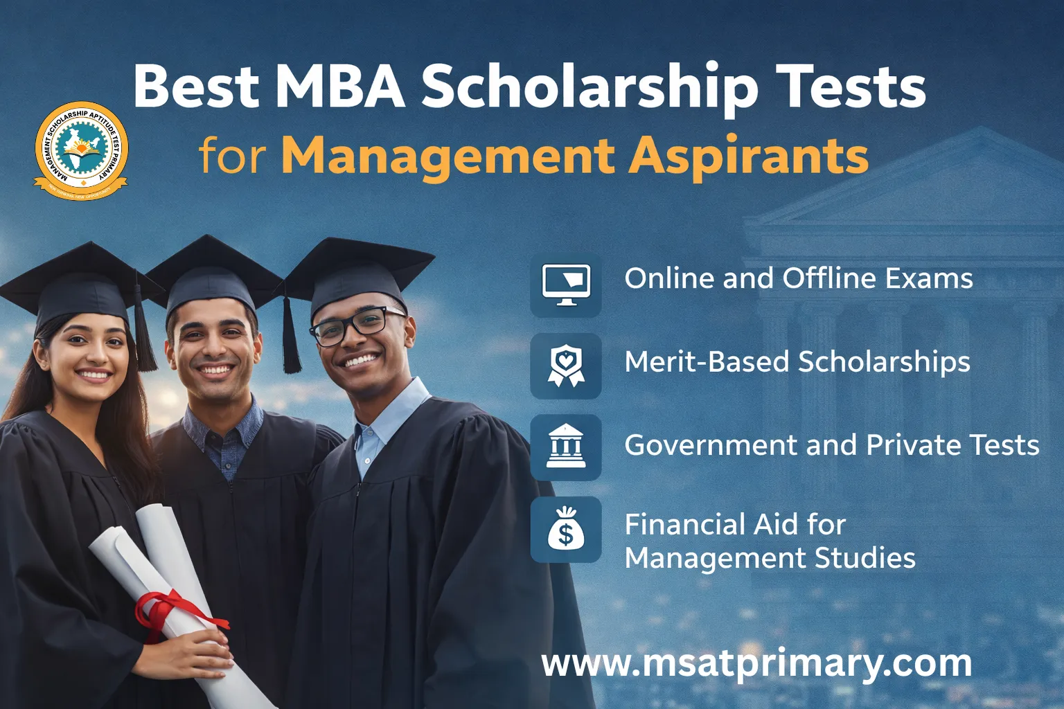 Best MBA Scholarship Tests for Management Aspirants