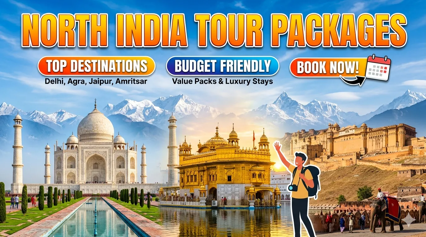Discover Best Places to Visit on Your North India Tour