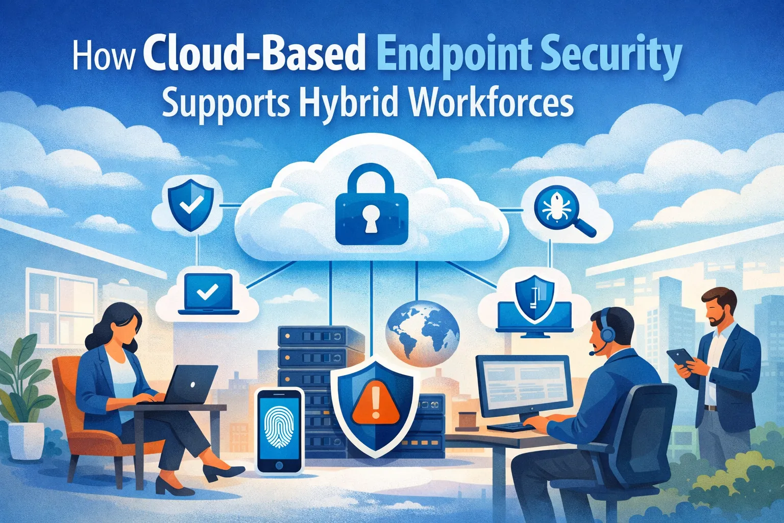 How Cloud-Based Endpoint Security Supports Hybrid Workforces