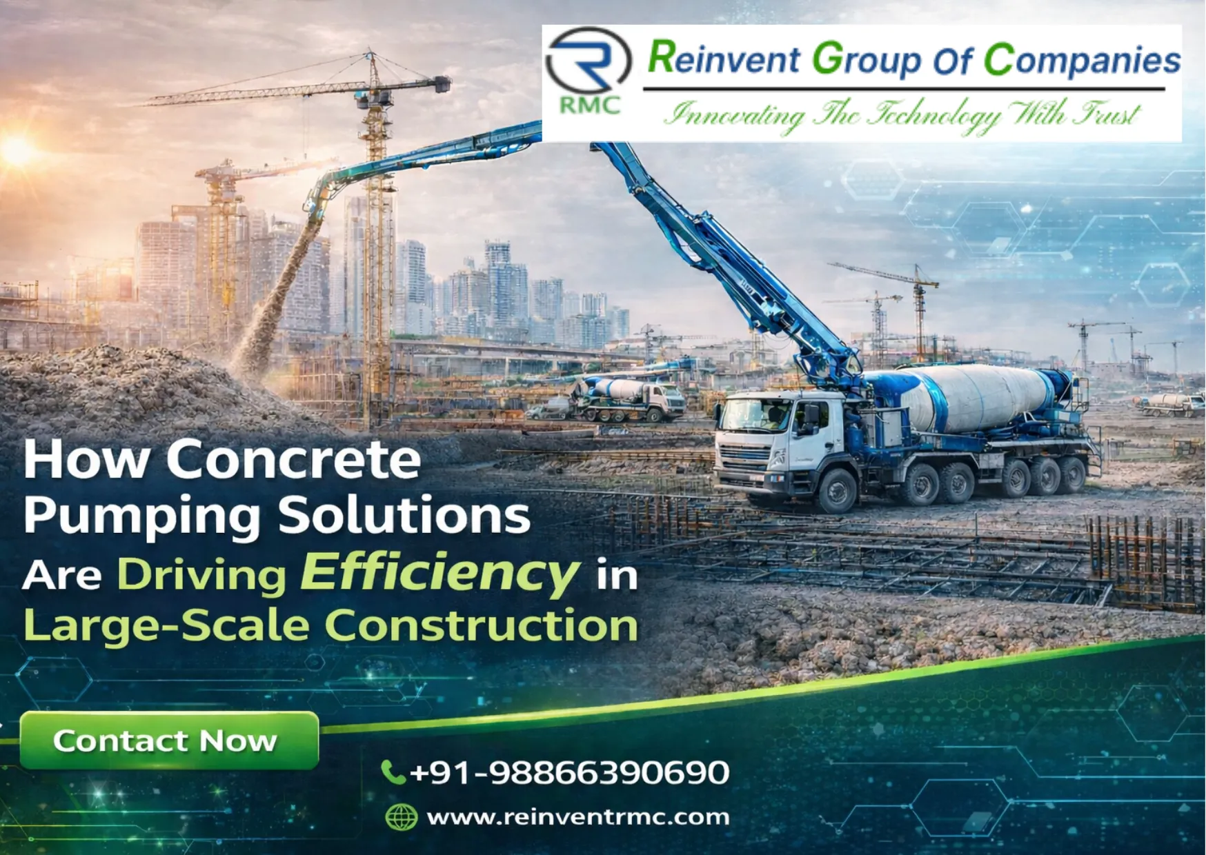 How Concrete Pumping Solutions Are Driving Efficiency in Large-Scale Construction