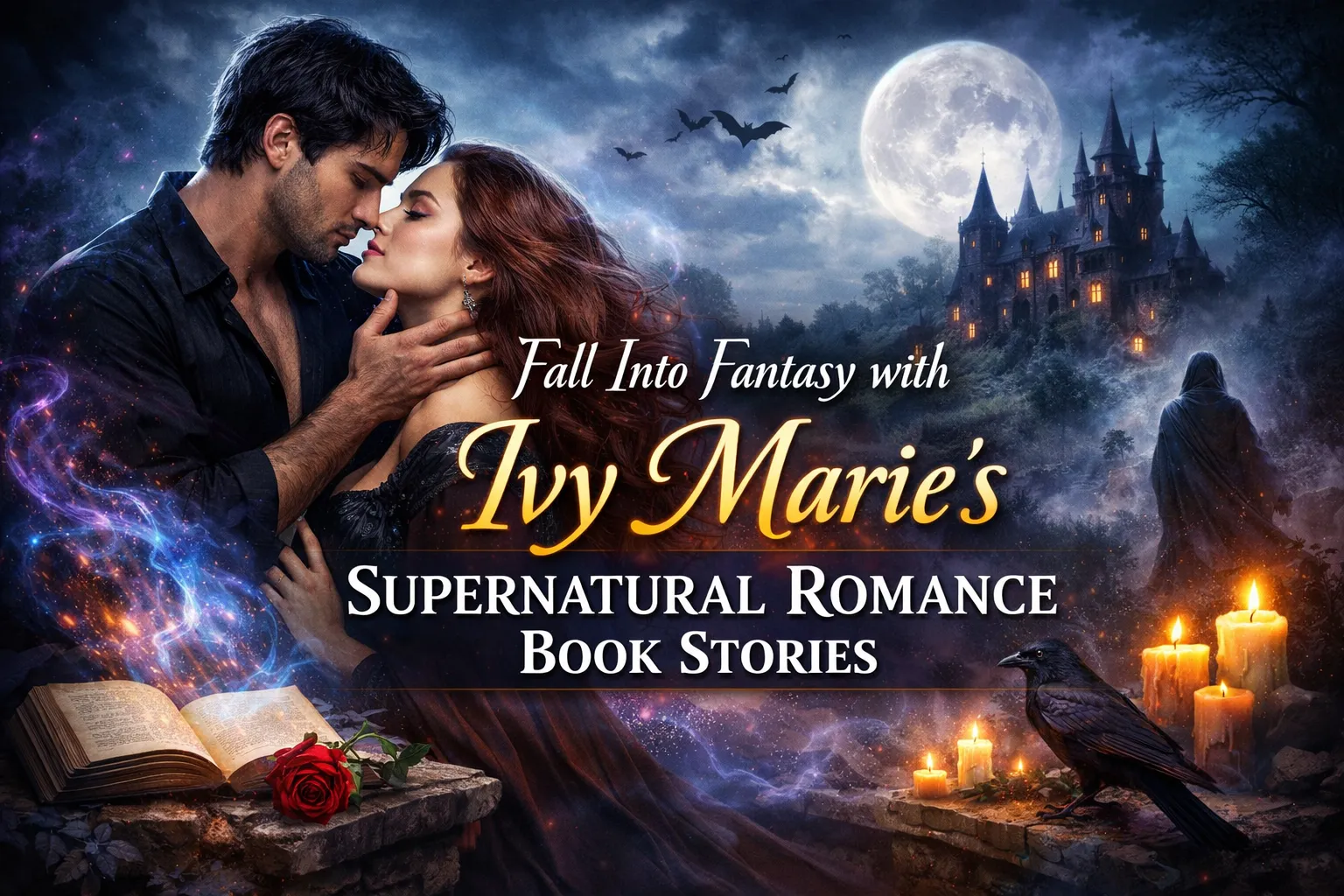 Fall Into Fantasy with Ivy Marie’s Supernatural Romance Book Stories