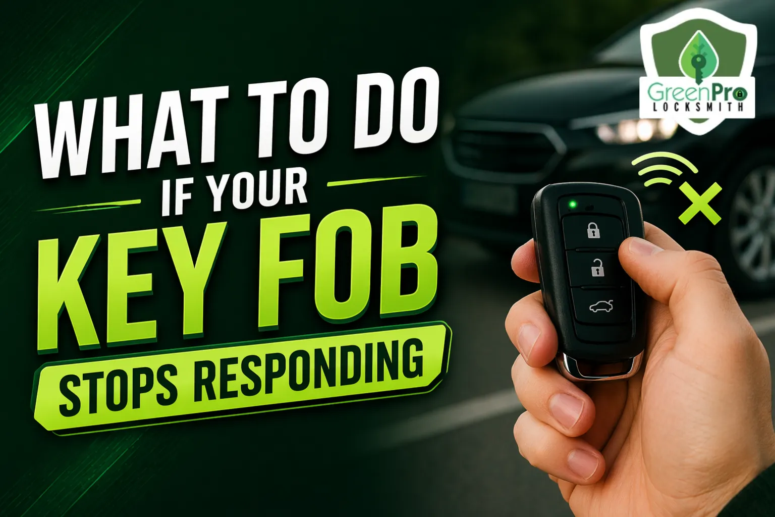 What to Do if Your Key Fob Stops Responding: A 2026 Survival Guide