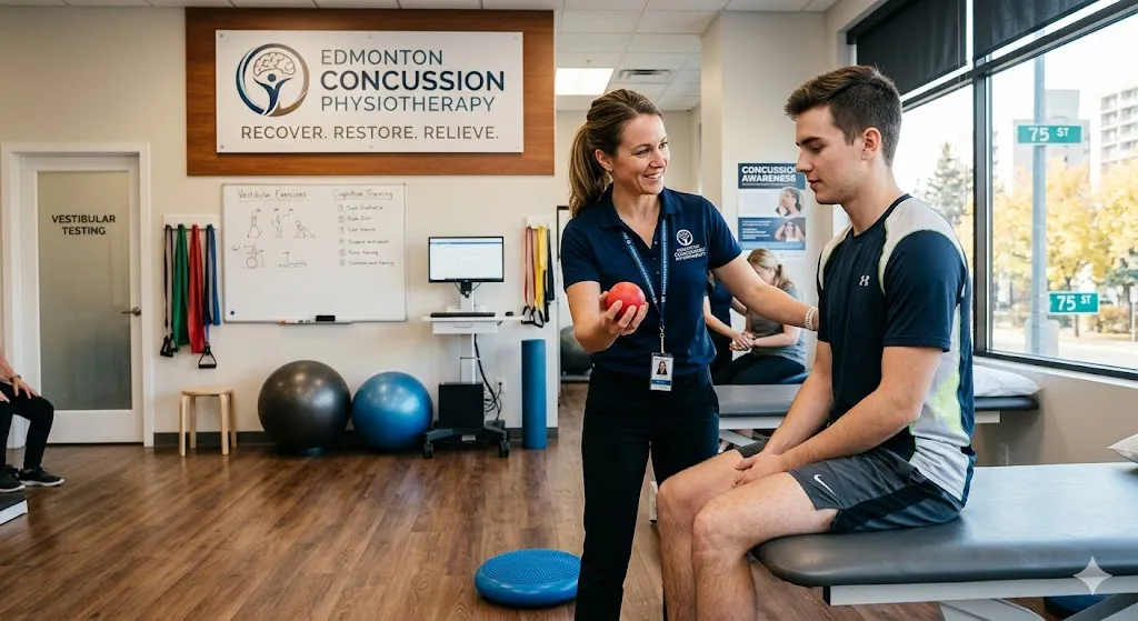 Concussion Physiotherapy Edmonton for Safe Recovery and Symptom Relief