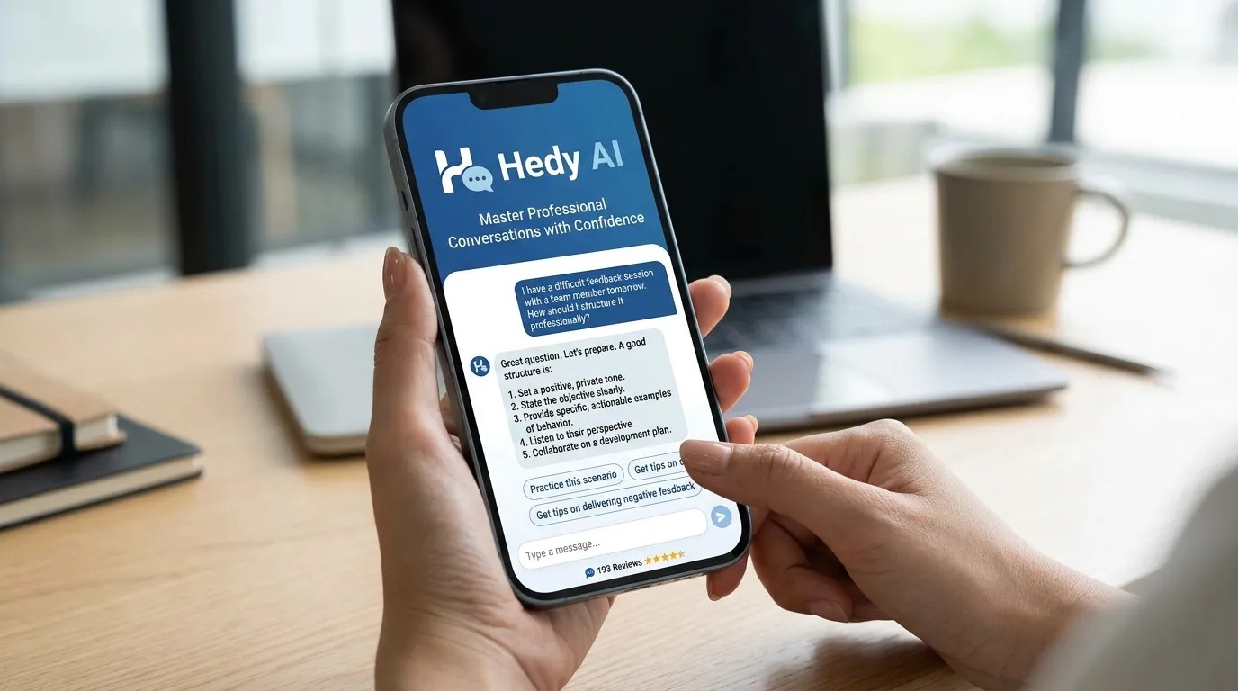 Hedy AI: Mastering Professional Dialogues with Artificial Intelligence – An AI-Enhanced Assistant for Navigating Professional Discourse with Assurance – My AppSumo Evaluation