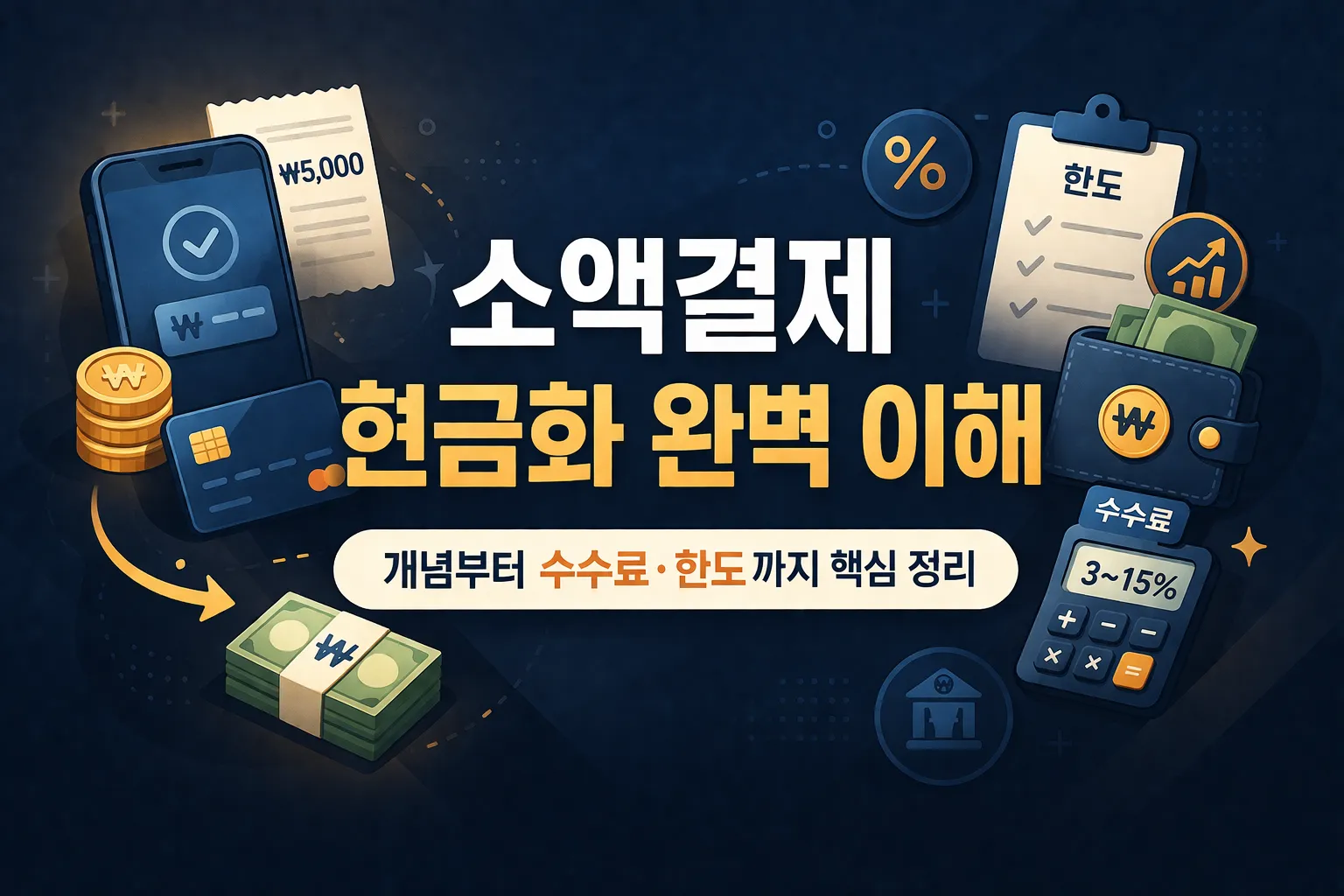 소액결제 현금화 완벽 이해 – 개념부터 수수료·한도까지 핵심 정리