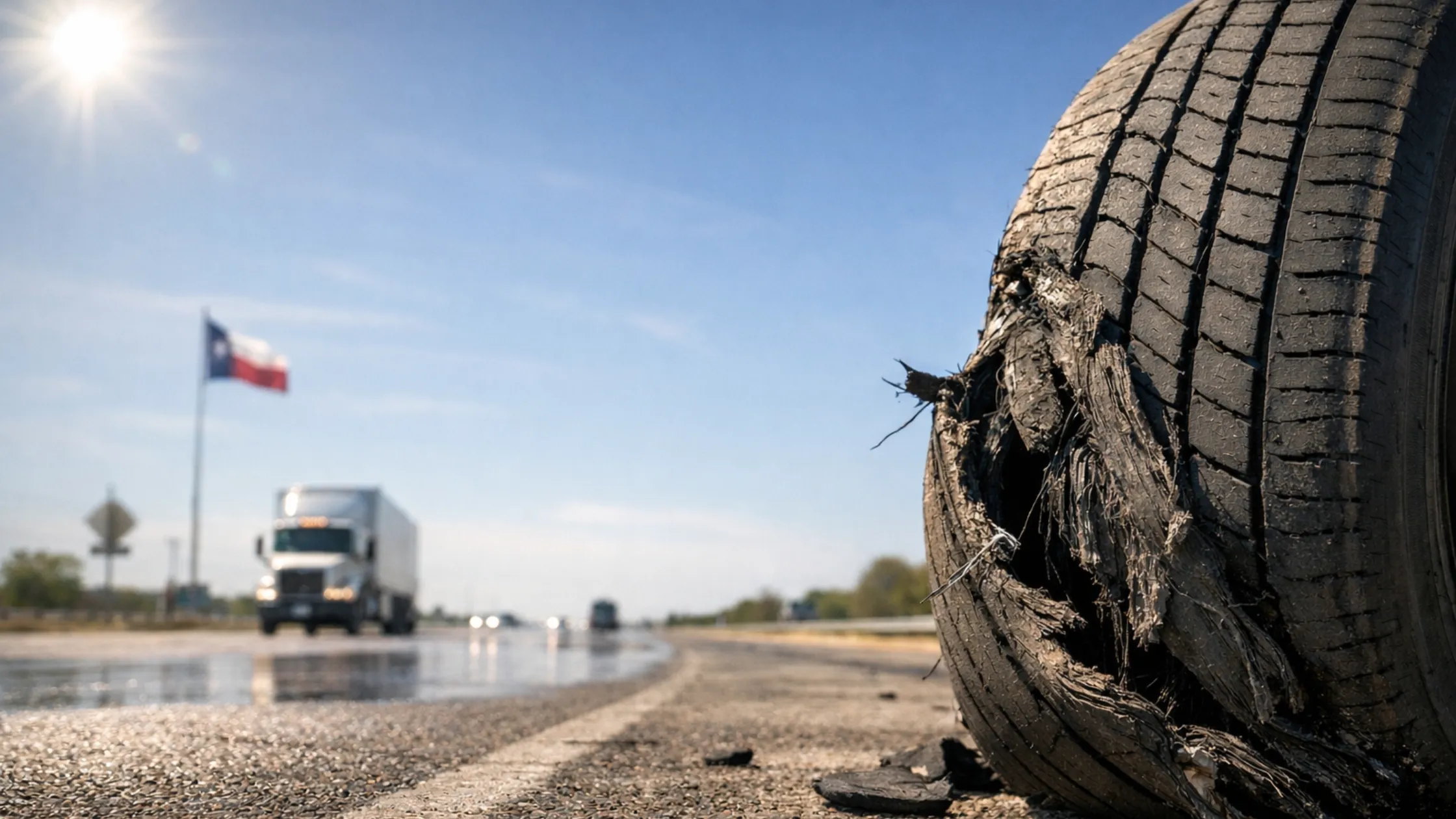 Why Tires Fail More in Texas Summer Heat