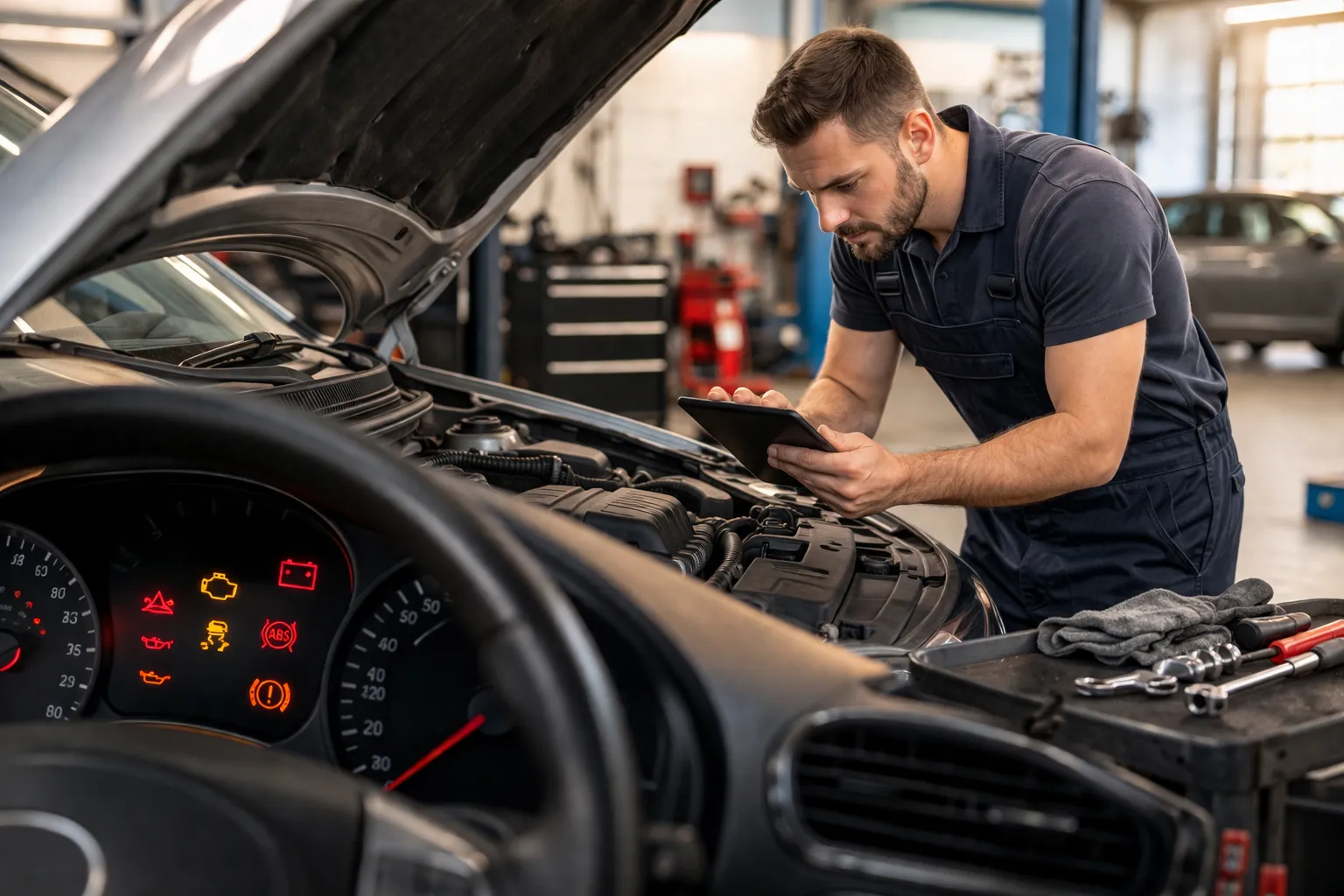 Warning Lights On? Get Help from a Car Mechanic on the Gold Coast