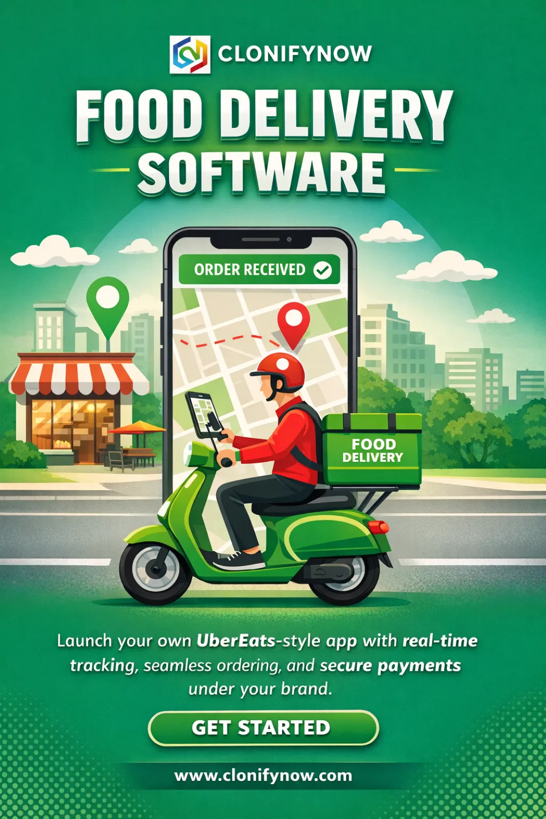 UberEats Clone App Development: Build a Powerful Food Delivery