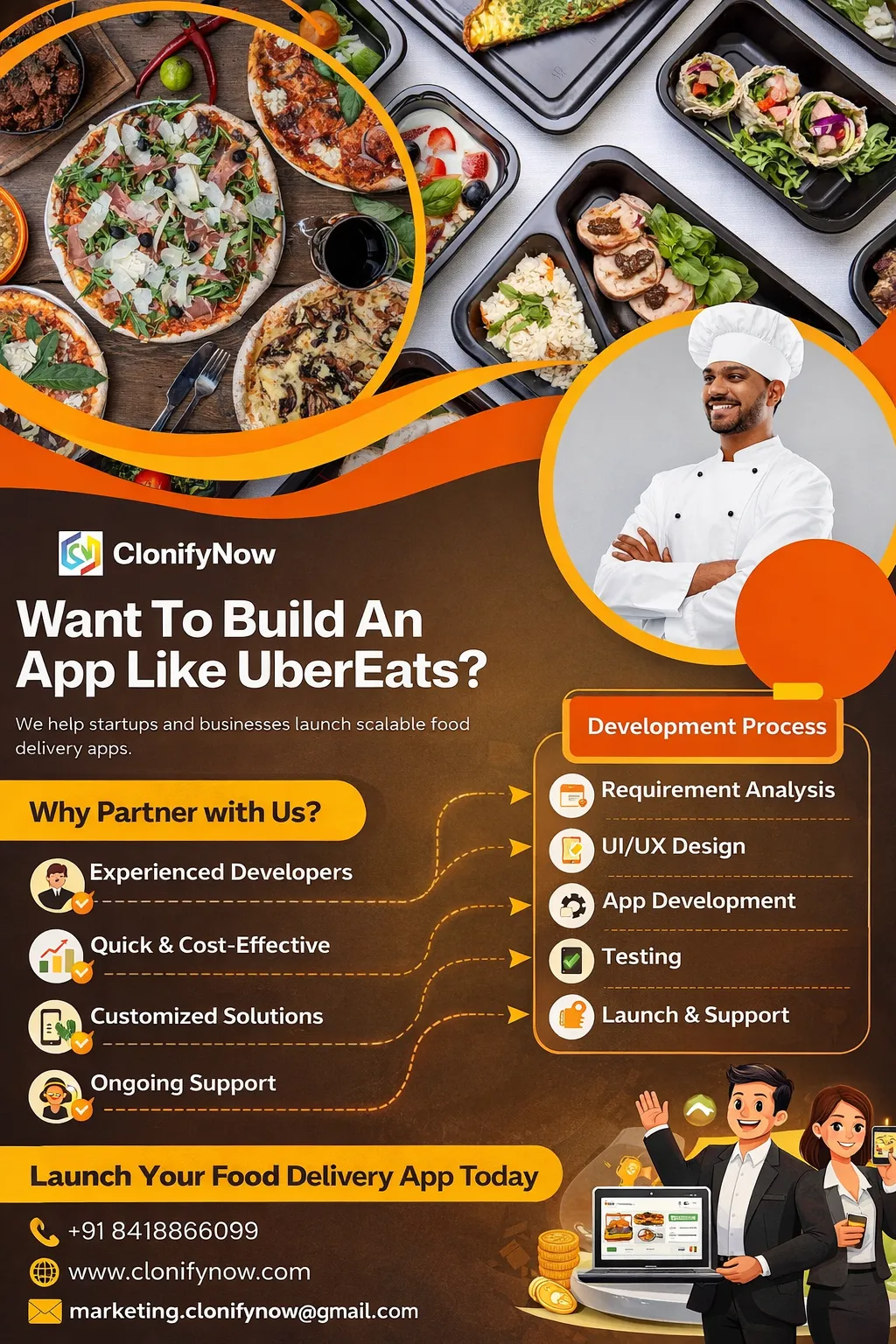 UberEats Clone App Development: Build a Powerful Food Delivery