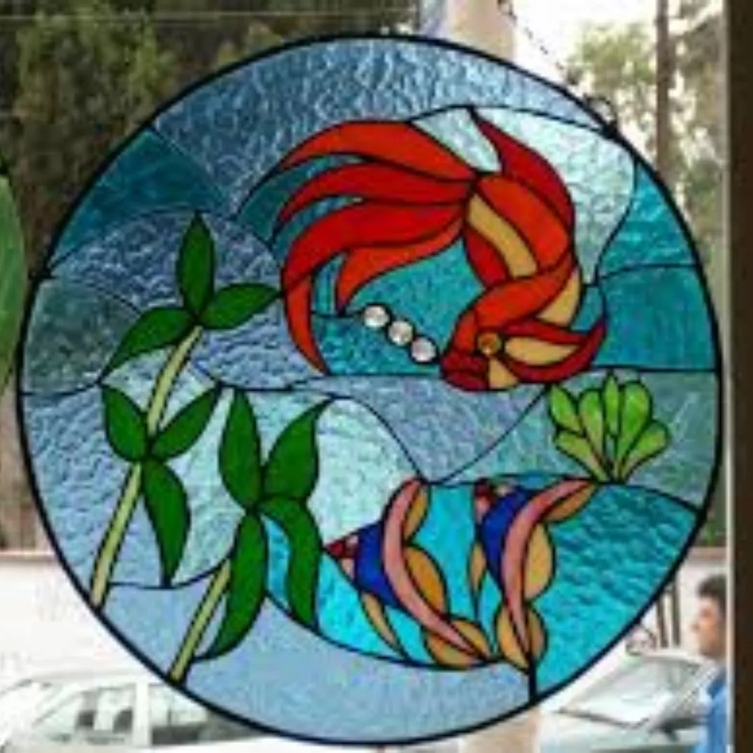 Blending Mixed Media with Stained Glass for Creative Expression