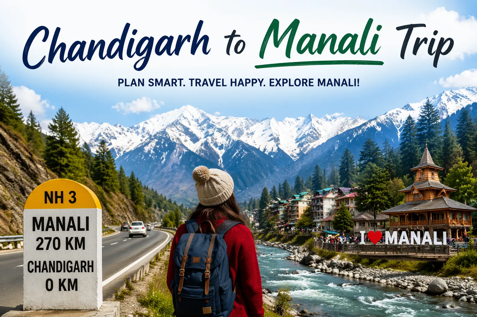 Planning Your Chandigarh to Manali Trip: Top Tips for First-Time Travelers