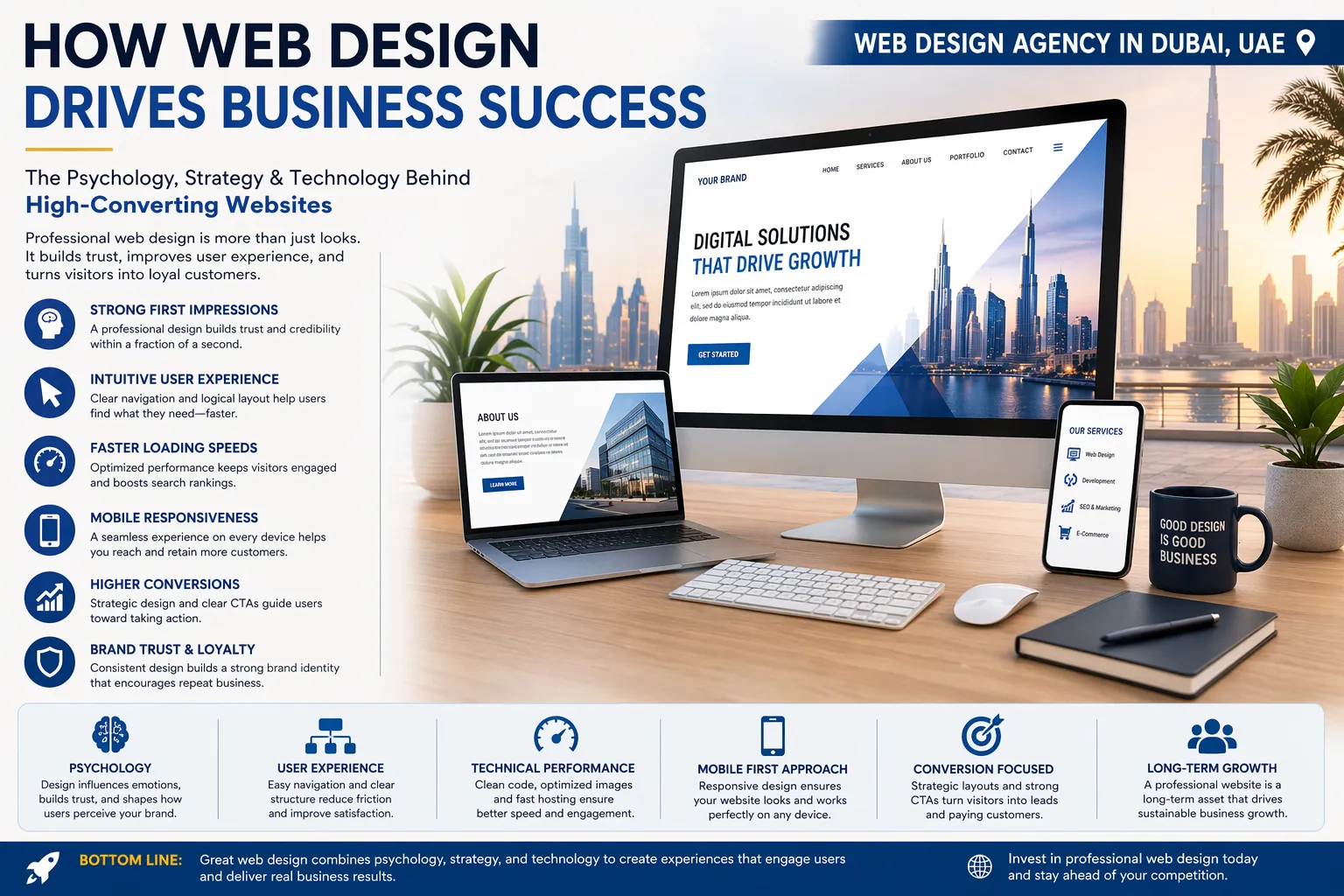 How Professional Web Design Impacts User Experience and Conversions