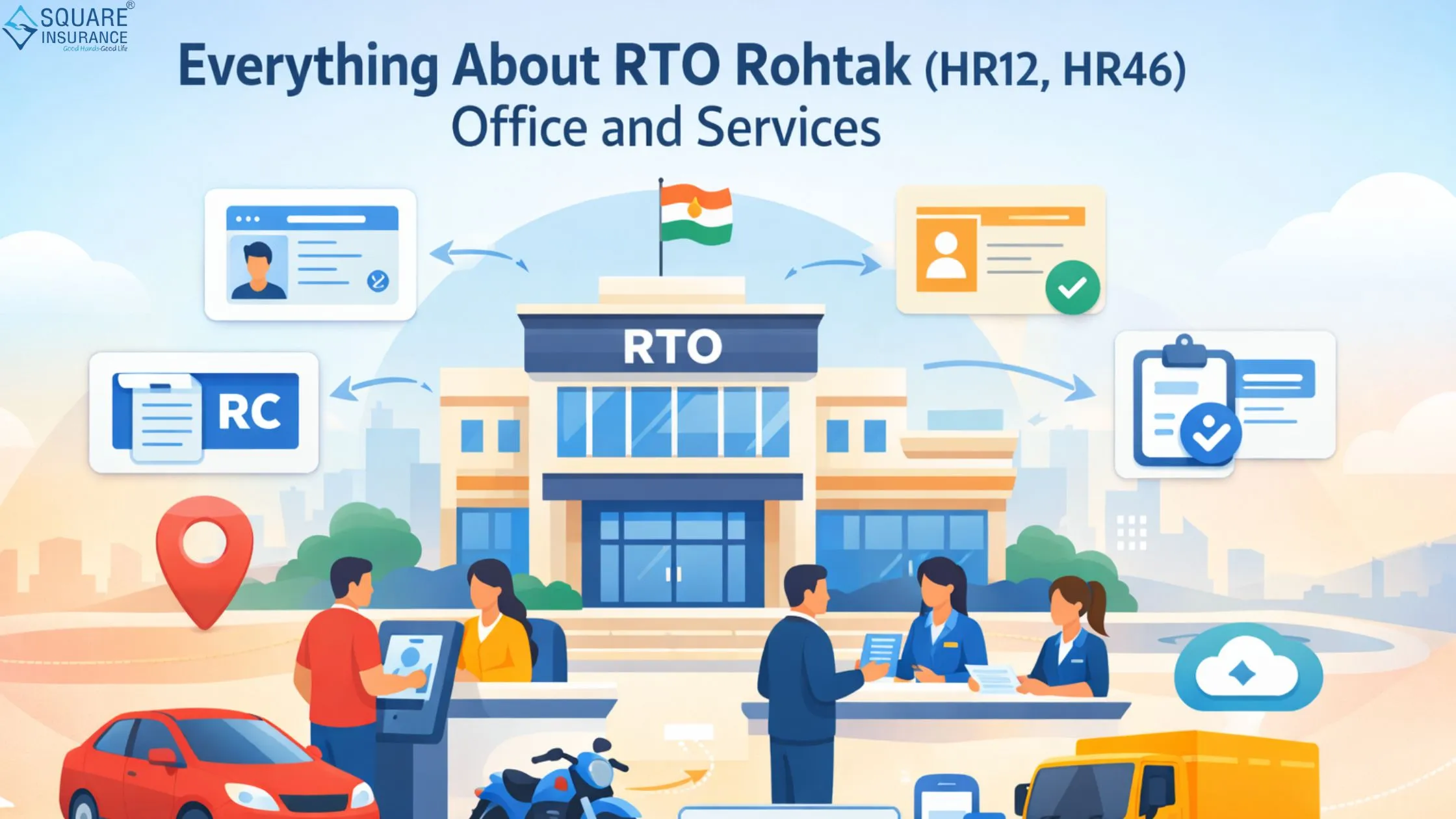 Everything About RTO Rohtak (HR12, HR46) Office and Services