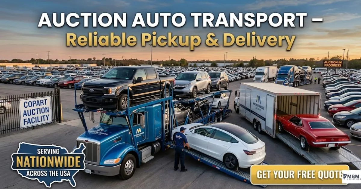 Auction Auto Transport – Reliable Pickup & Delivery