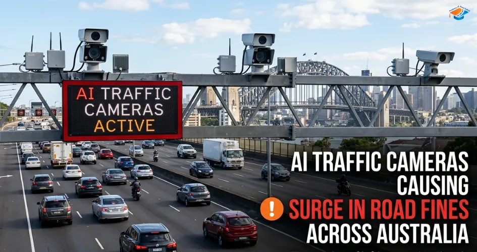 AI Traffic Cameras Causing Surge in Road Fines Across Australia