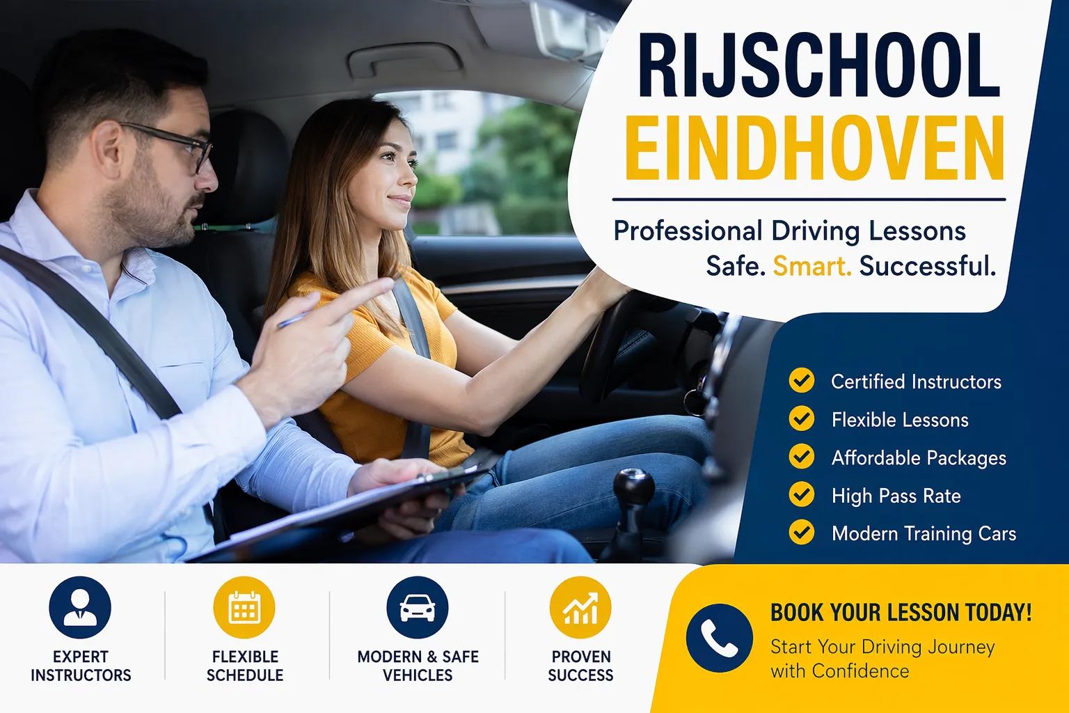 How to Choose the Best Rijschool Eindhoven for First-Time Drivers