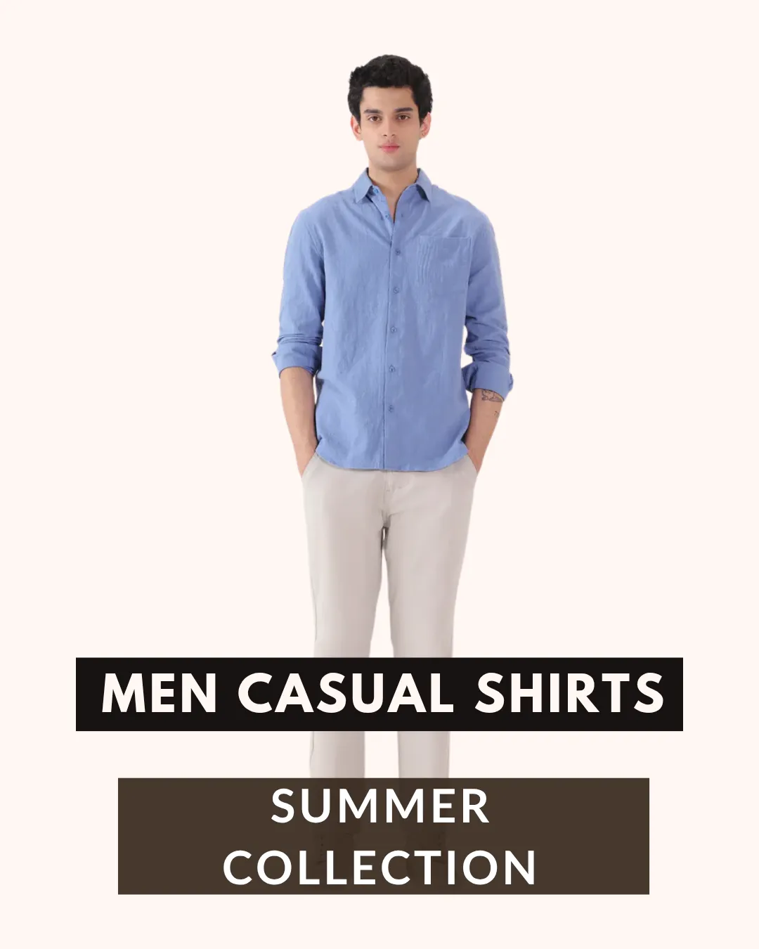 Men Casual Shirts for Comfortable and Everyday Summer Style