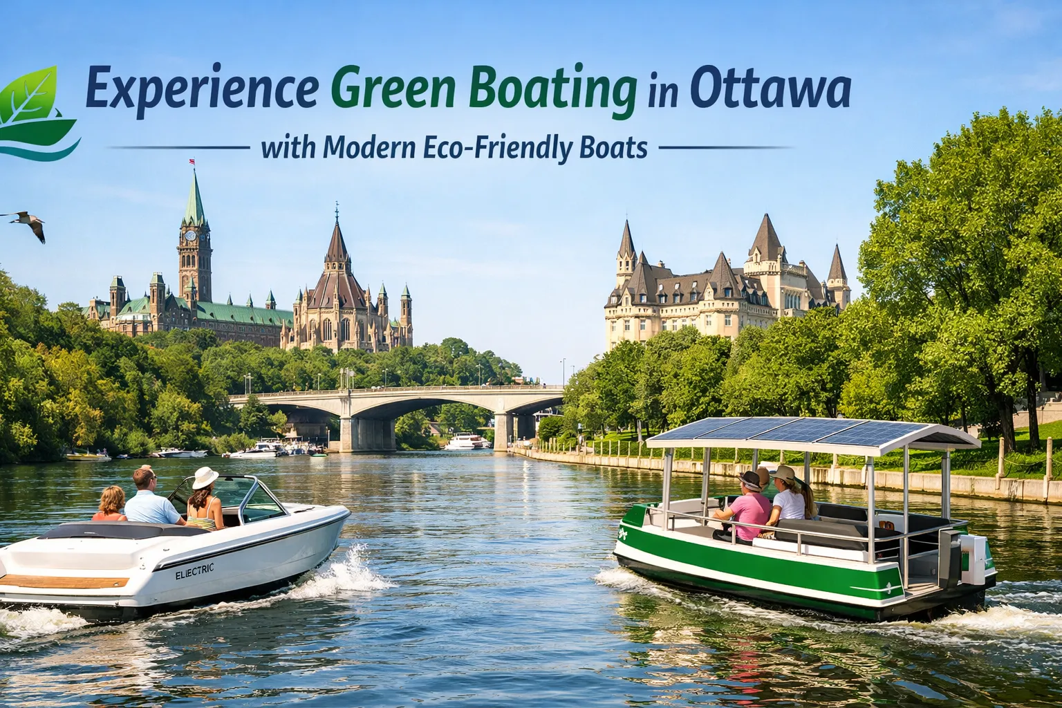 Experience Green Boating in Ottawa with Modern Eco-Friendly Boats