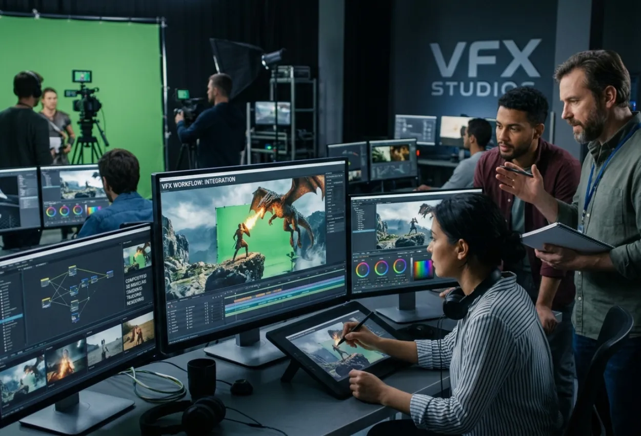 How VFX Studios Help Filmmakers and Businesses Create Cinematic Visuals
