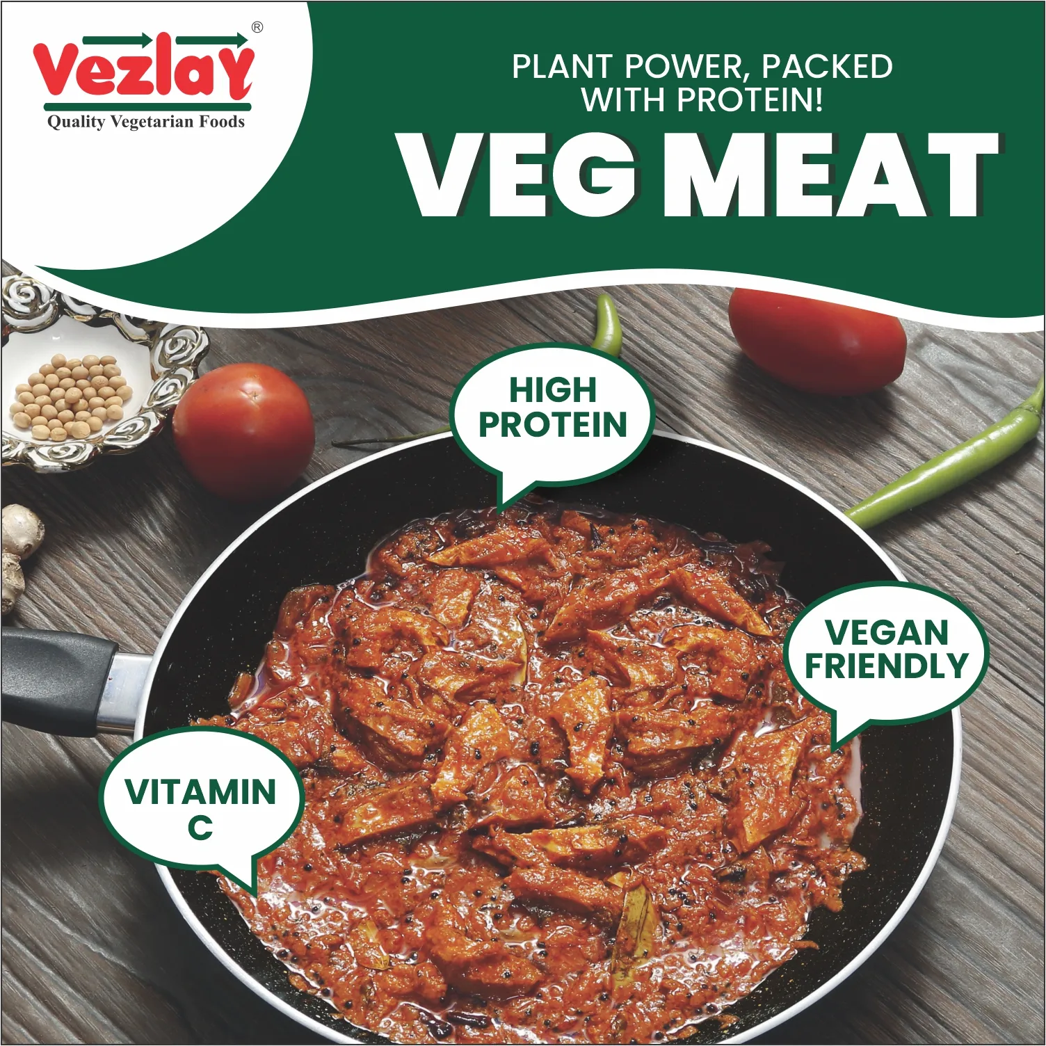 Veg Meat at Vezlay Foods: The Future of Delicious Plant-Based Protein