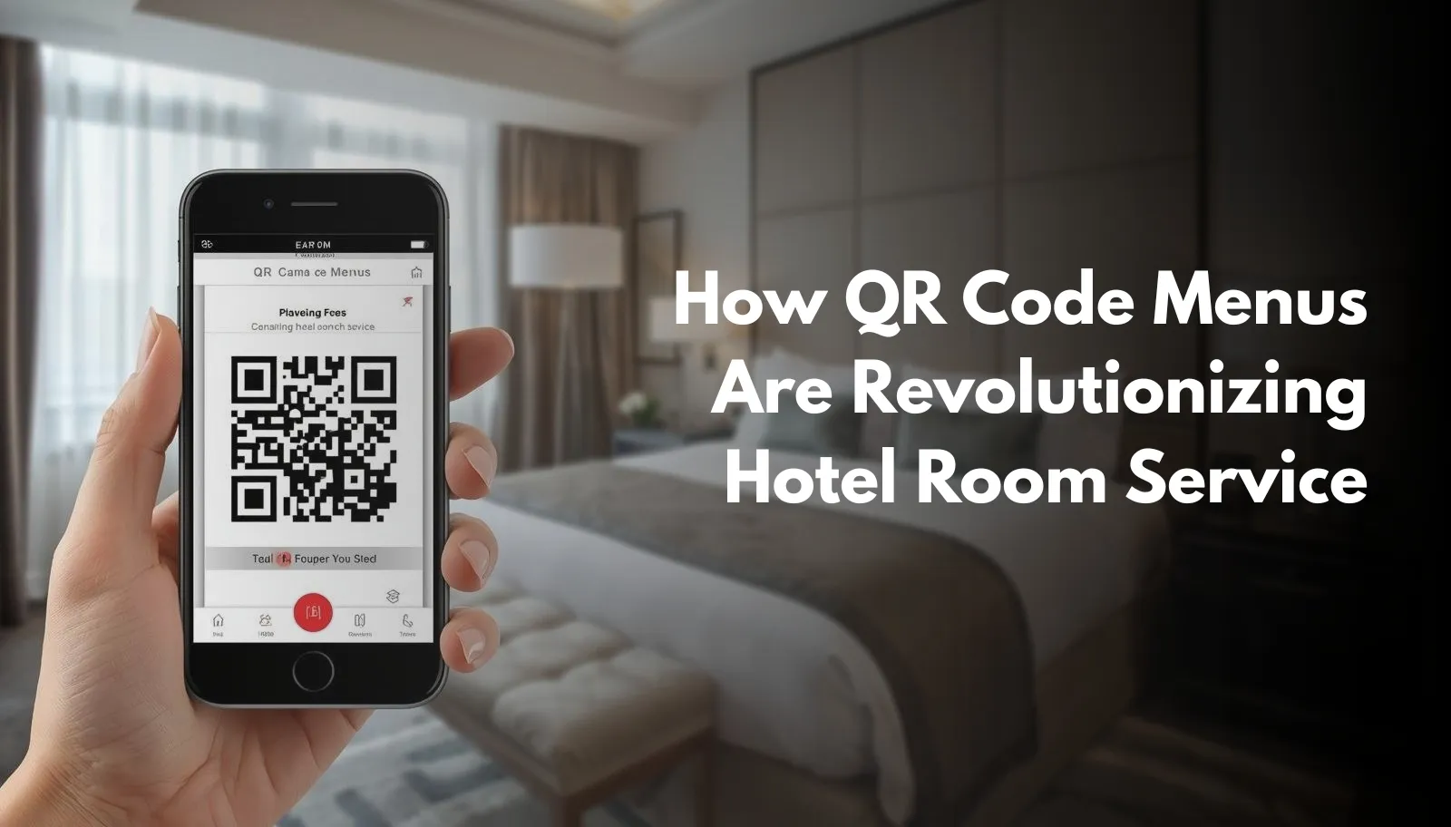 How QR Code Menus Are Revolutionizing Hotel Room Service