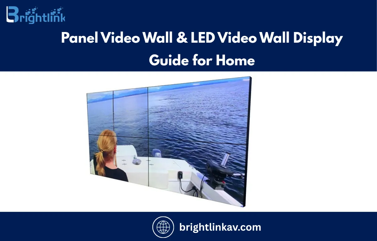 Transform Your Space with a High-Performance Panel Video Wall