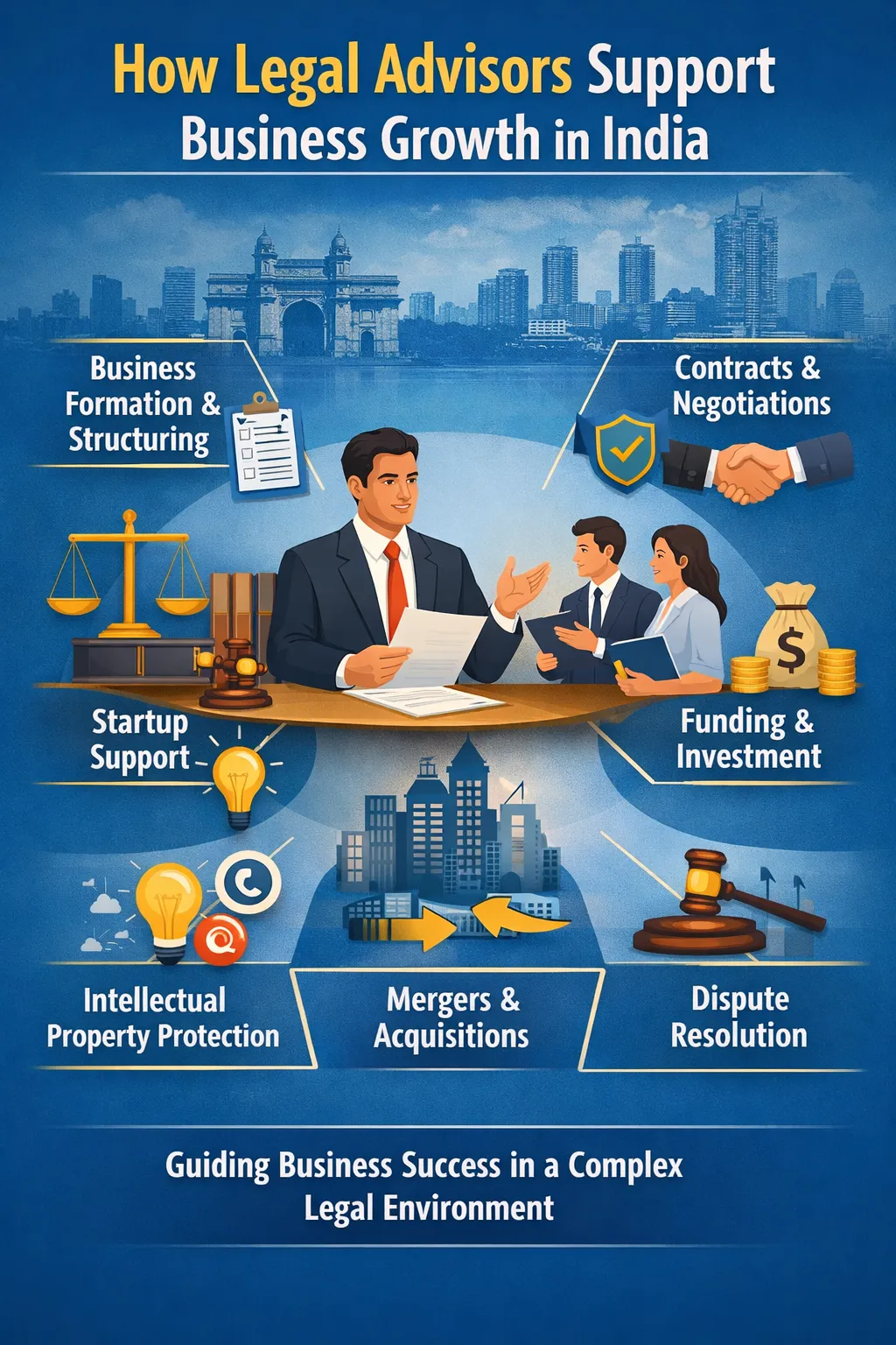 How Legal Advisors Support Business Growth in India