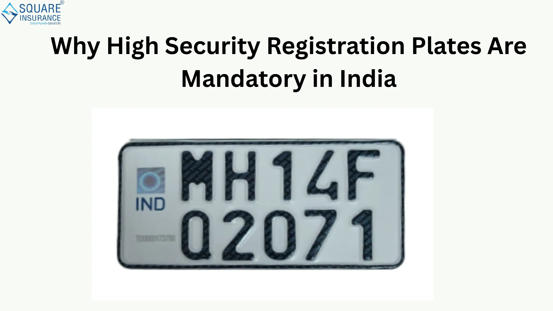 Why High Security Registration Plates Are Mandatory in India