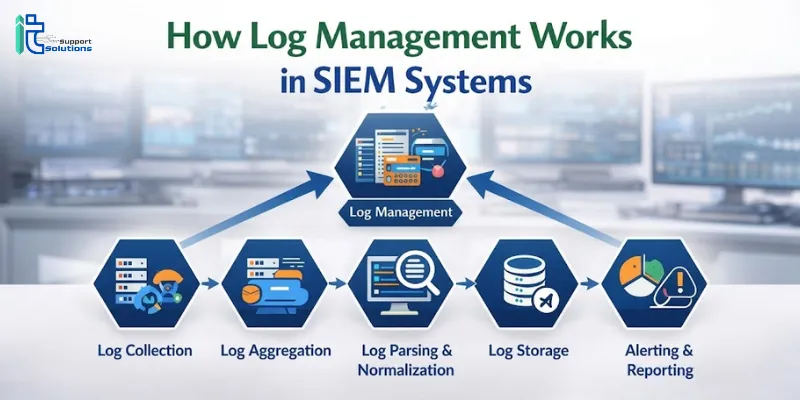 How Log Management Works in SIEM Systems
