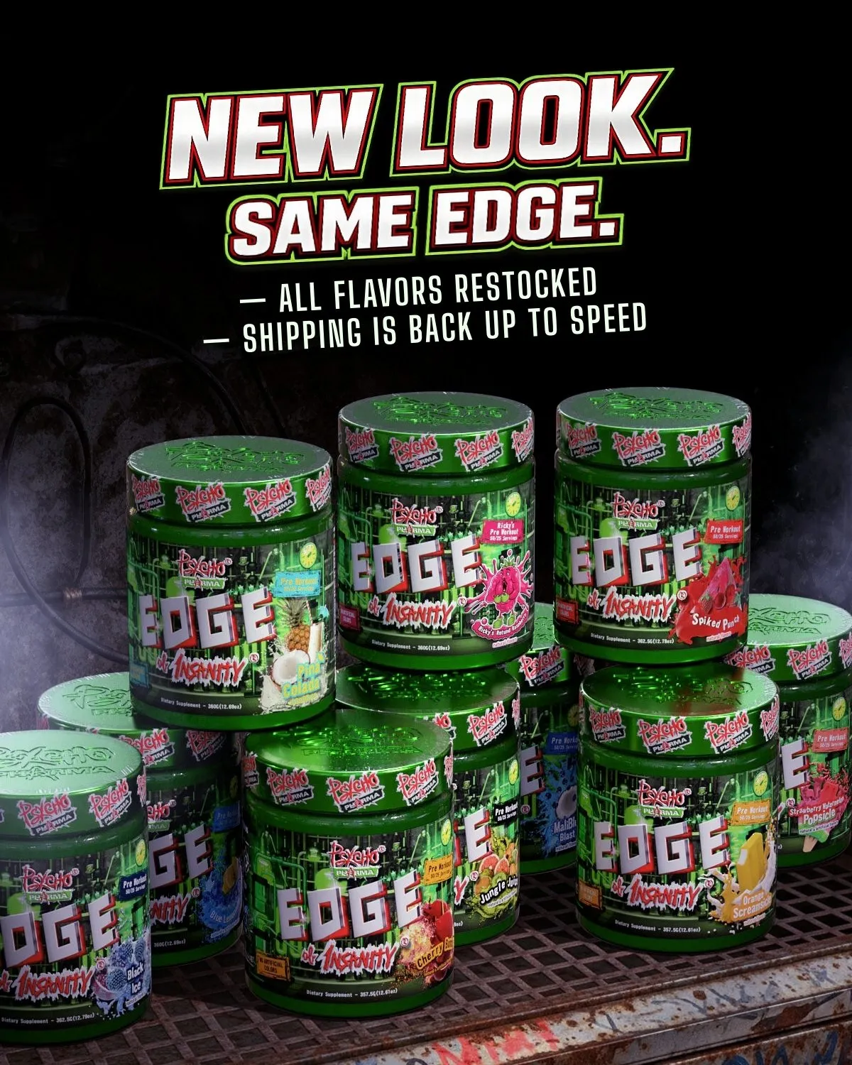 Pre Workout Supplement: Boost Energy, Focus & Performance with Edge of Insanity