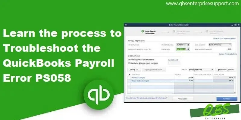 Mastering QuickBooks: How to Tackle Error PS058 Without Data Loss
