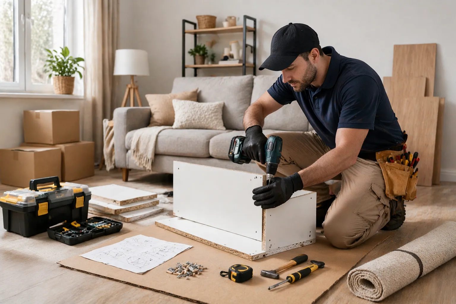 How To Hire Someone To Assemble Furniture