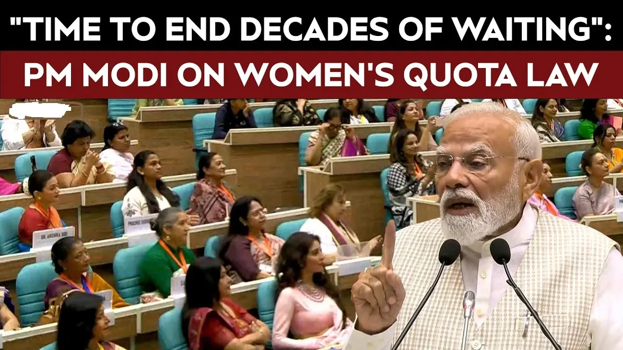 PM Targets Opposition, Calls Congress, TMC, DMK and SP “Anti-Reform and Anti-Women” | India BBC News