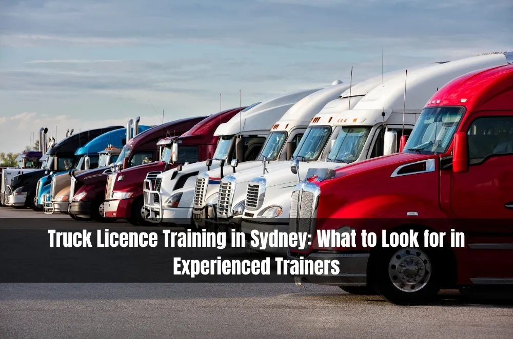 Truck Licence Training in Sydney: What to Look for in Experienced Trainers