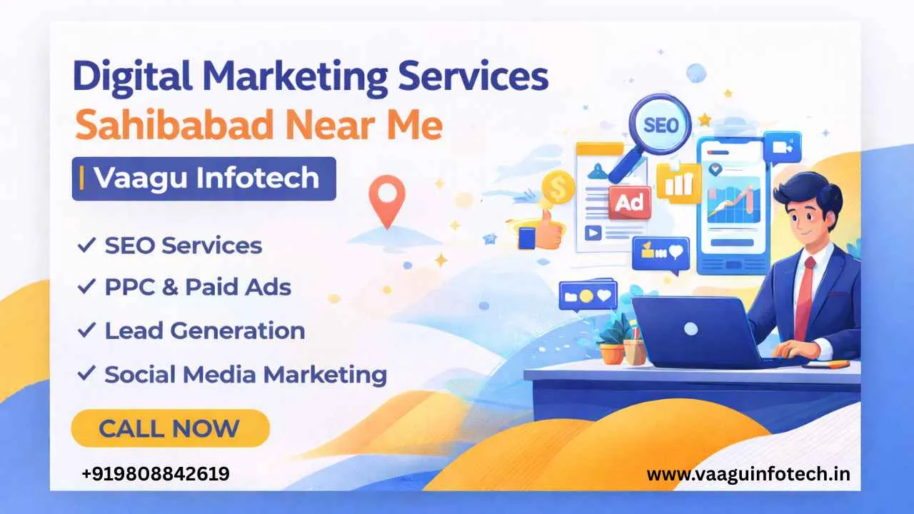Digital Marketing Services Sahibabad Near Me | Vaagu Infotech